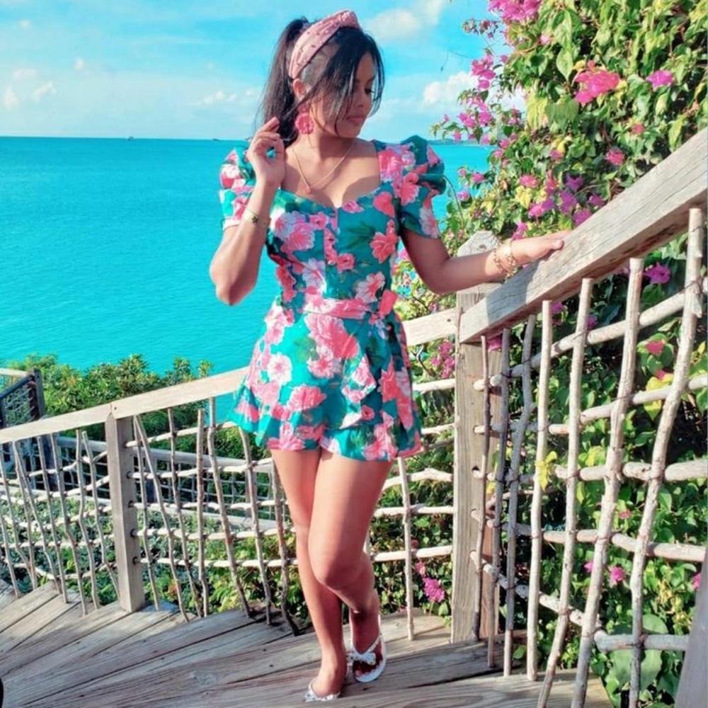 Floral romper